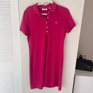 Lacoste t shirt dress